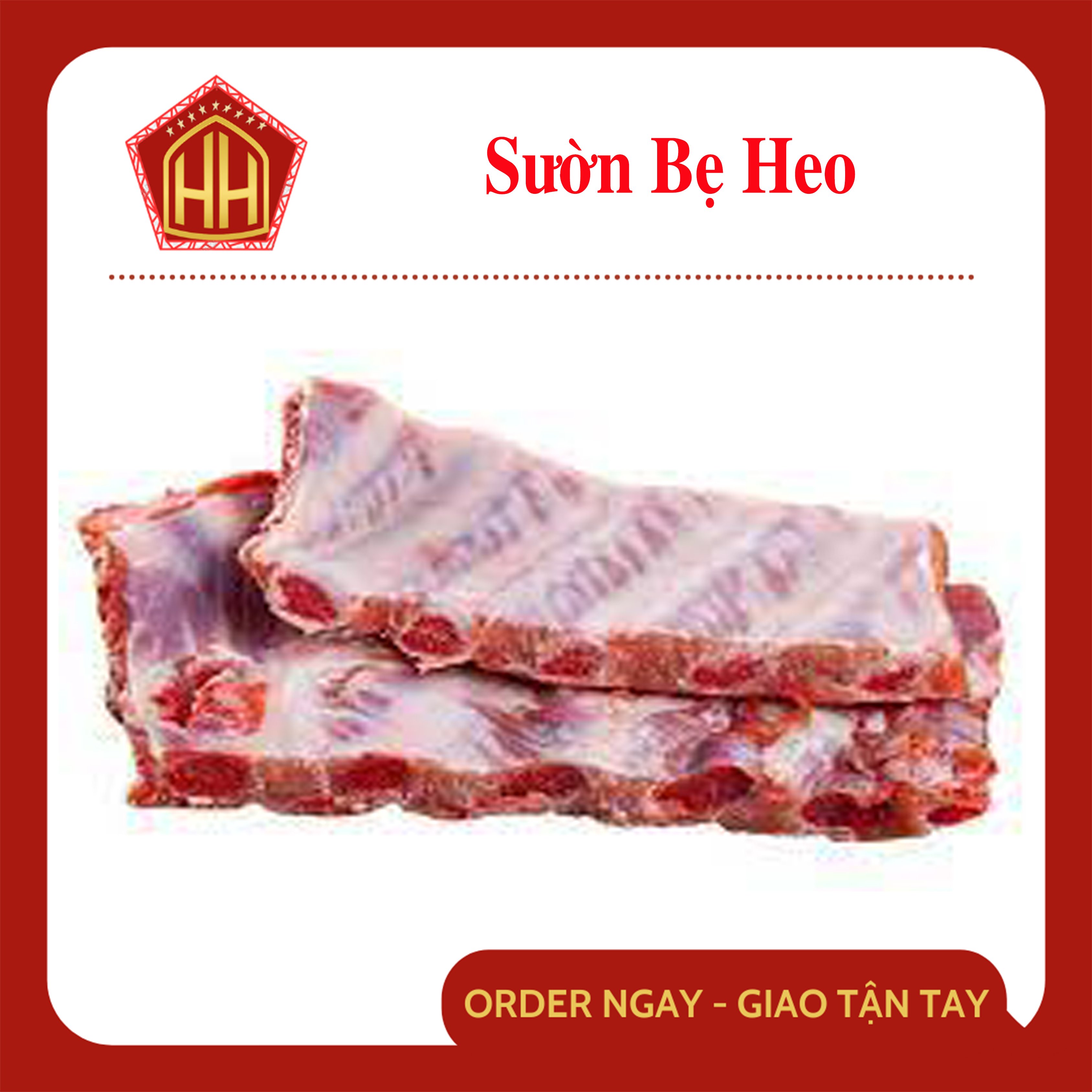 Sườn bẹ heo cao cấp