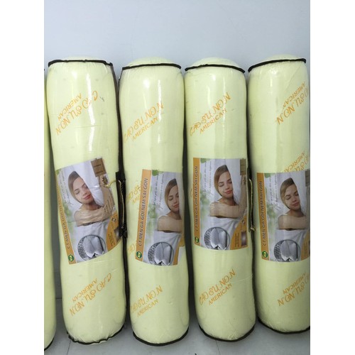 Gối Ôm Cao Su Non Cao Cấp Siêu Đàn Hồi Cỡ Lớn - Ruột Gối Cao Su Non 30x100cm - Làm Từ Cao Su Tự Nhiên Đúc Nguyên Khối Tạo Cảm Giác Êm Ái, Giúp Giấc Ngủ Ngon Hơn