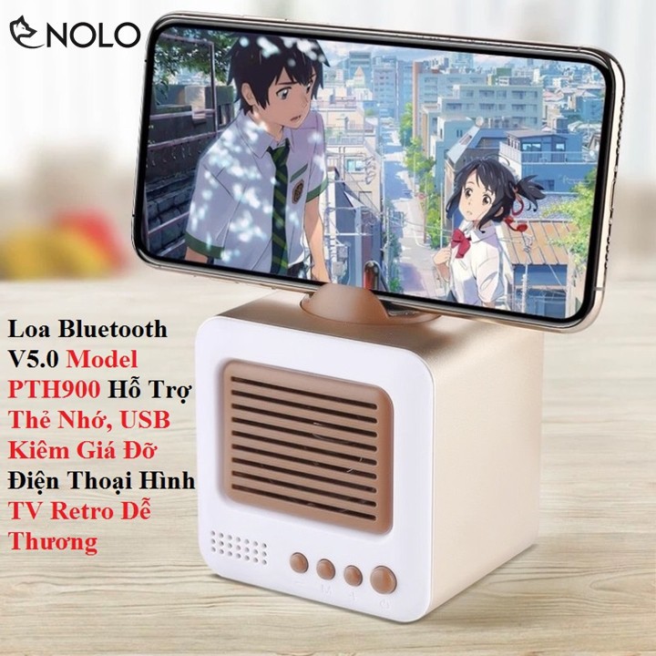 Loa Bluetooth S117 Kiêm giá đỡ điện thoại
