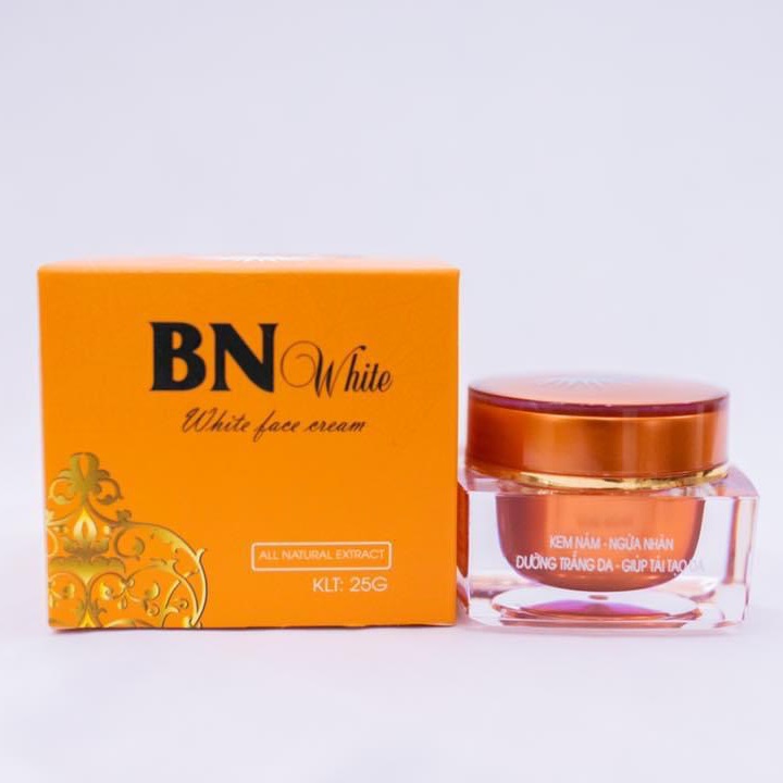 [HCM]Kem Face BN WHITE Xoá nám tàn nhang ngừa mụn dưỡng trắng phục hồi trả lại làn da trắng mịn sạch nám