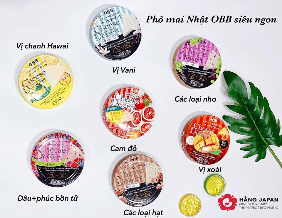 Phô mai cho bé ăn dặm qbb