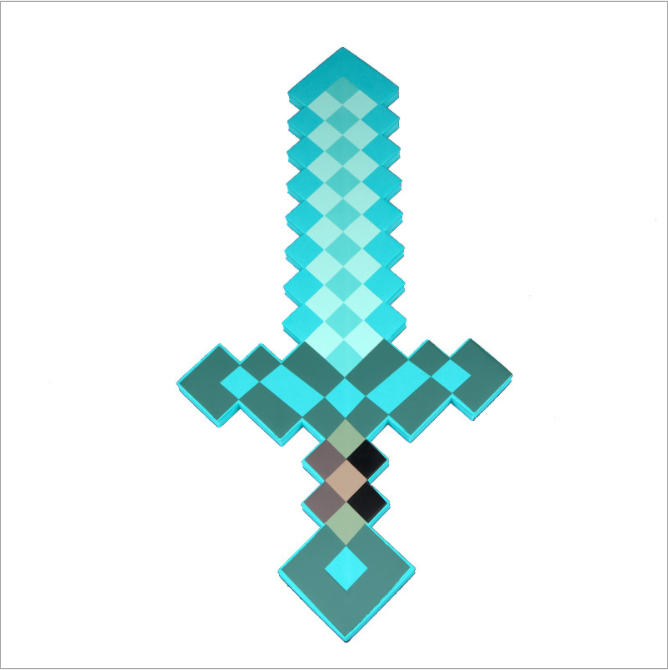 Kiếm kim cương minecraft 60cm
