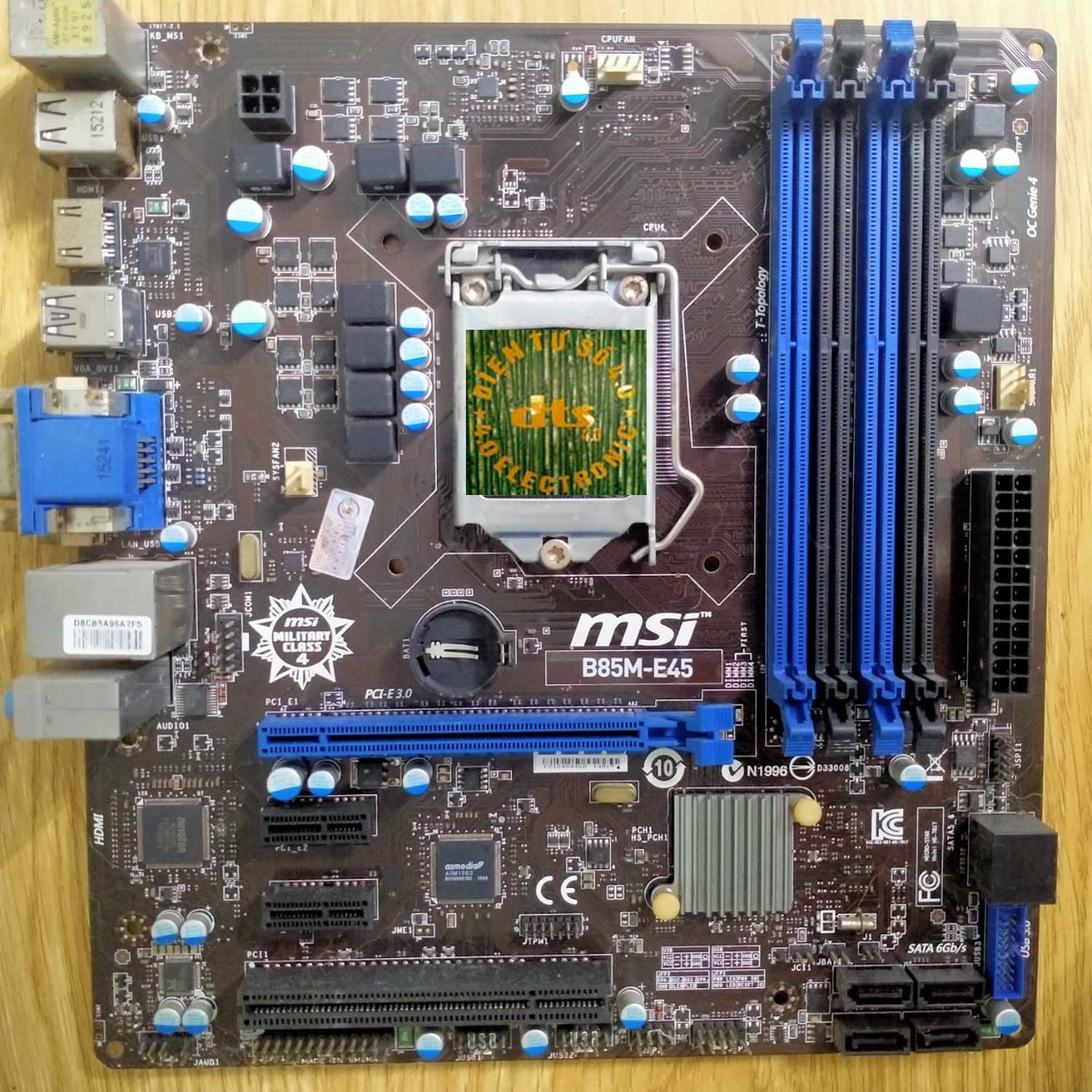 Bo mạch chủ - mainboard msi b85m-e45 chính hãng, giá rẻ, bảo hành 2 tháng