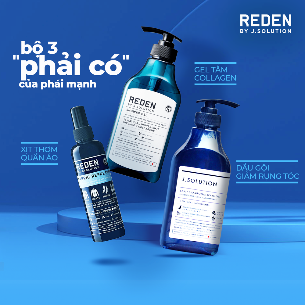 Combo bộ 3 "phải có" nhật bản reden by j.solution
