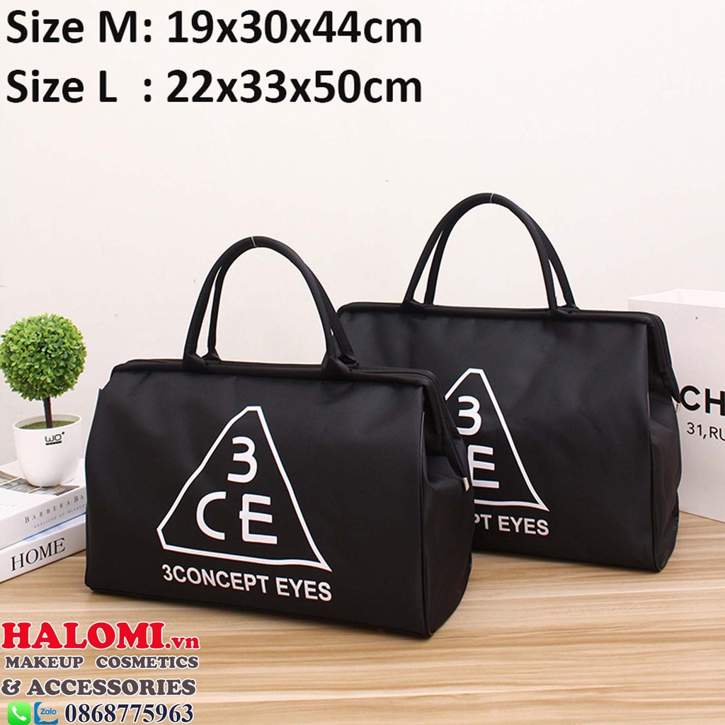 Túi xách nữ đựng đồ đa năng 3ce - túi đựng váy cưới đồ makeup