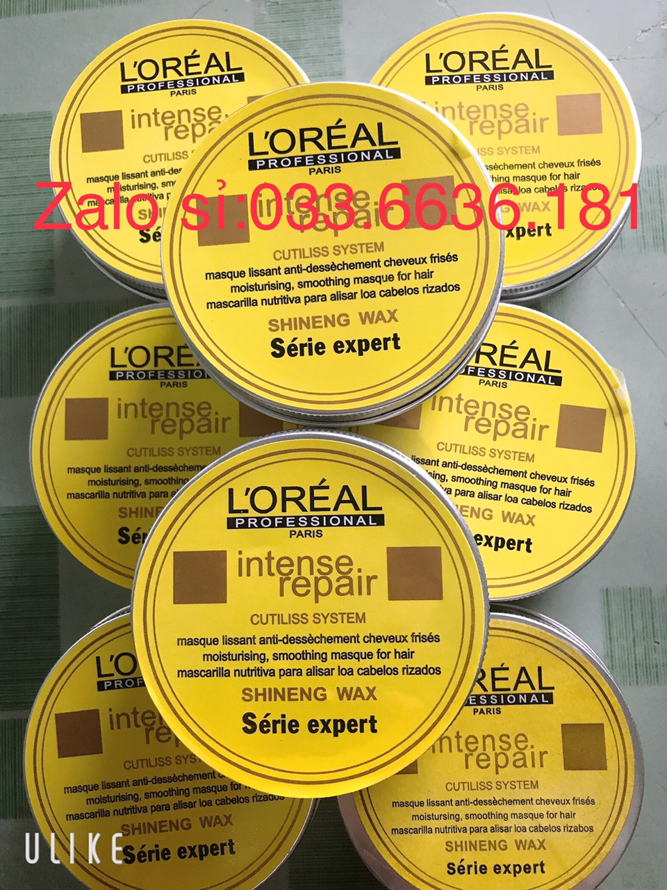 Wax l.o.r.e.a.l tạo kiểu tóc gel trong