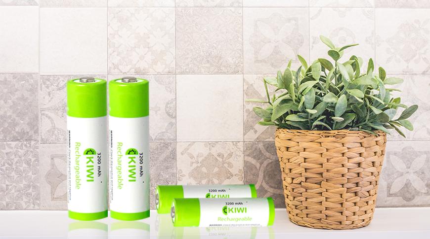 Pin sạc ni-mh kiwi 3200 mah- vỉ 4 viên