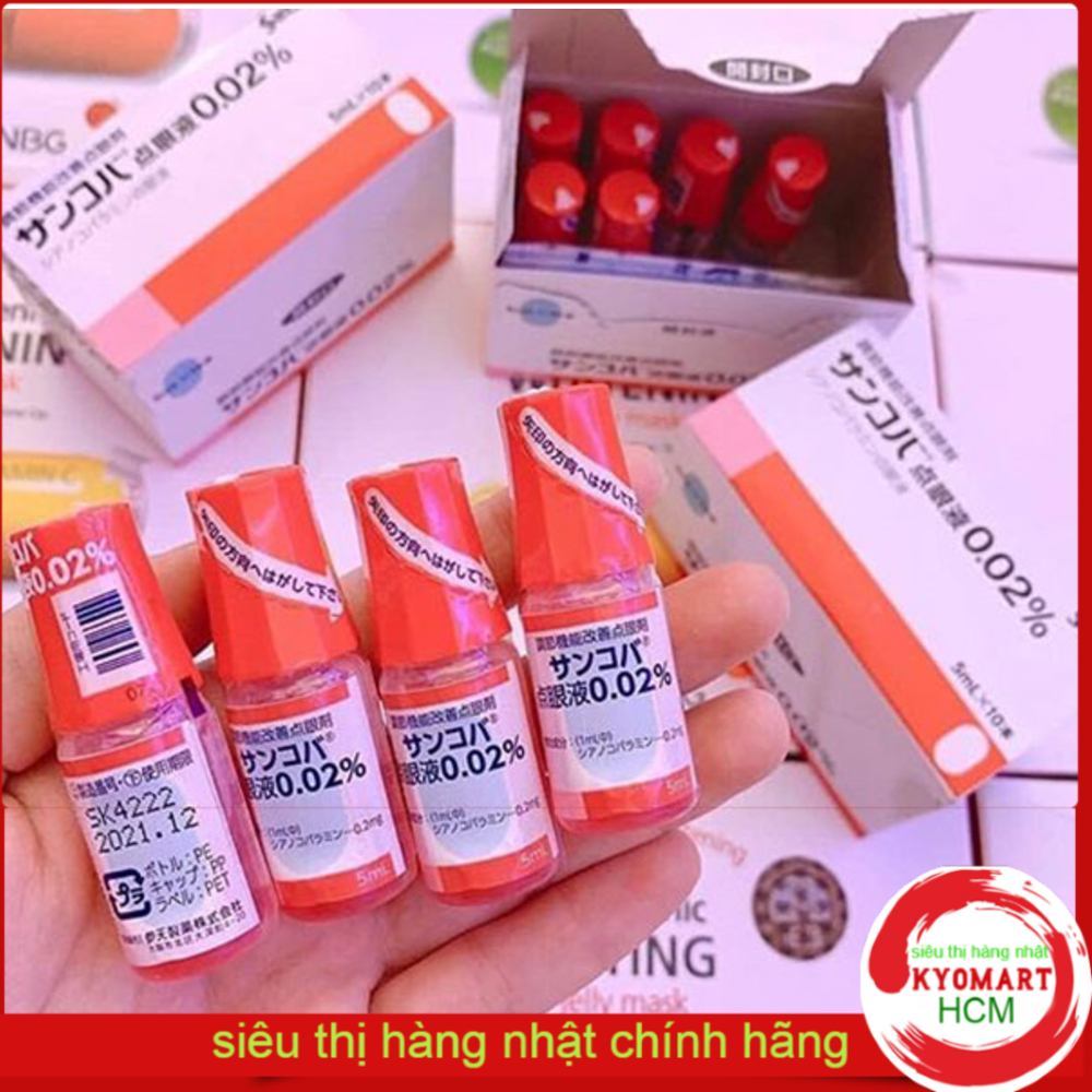 Nước nhỏ mắt cận Nhật Bản 5ml