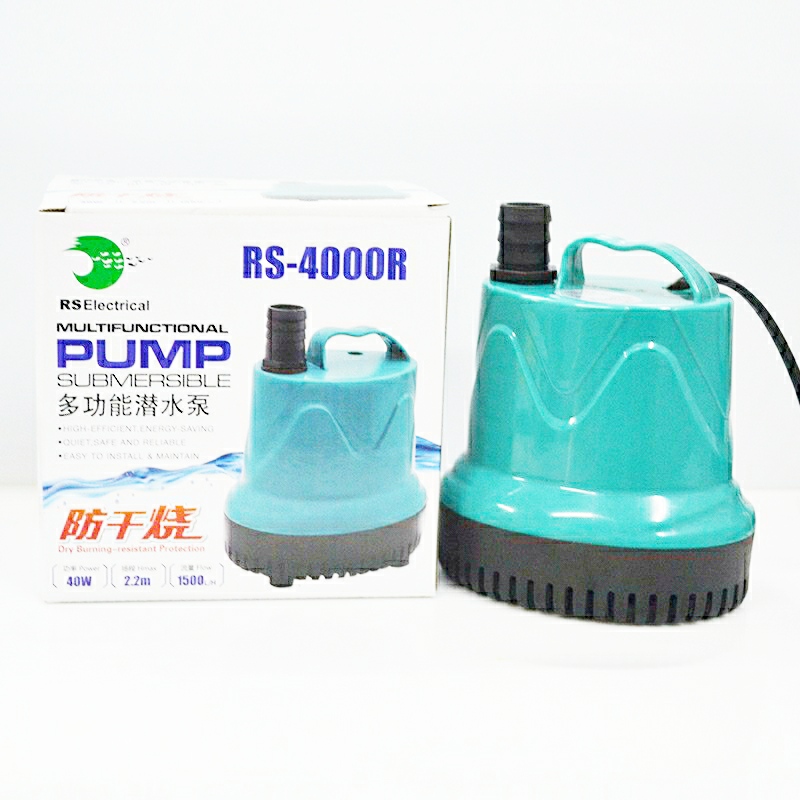 Máy bơm chìm RS-5000R bơm hút cặn đáy, bơm chìm bể  cá cảnh, hồ cá cảnh