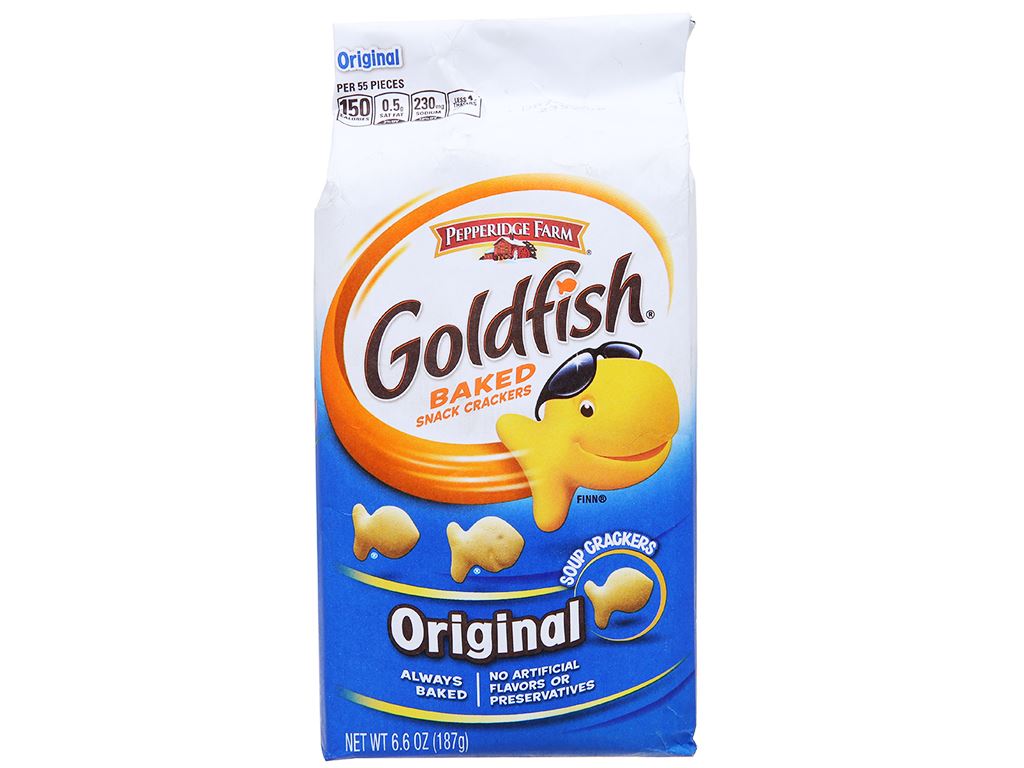 Bánh cá Pepperidge Farm Goldfish Original gói 187g - 85508