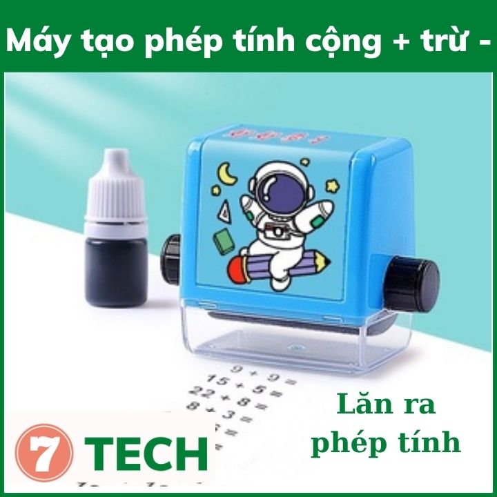 COMBO Con lăn phép tính /dấu mực máy in toán học nhật bản tạo phép tinh cộng trừ nhật bản ,tạo 1000 phép tính - Máy in con lăn tạo phép tính cộng trừ,máy tạo phép tính , máy in phép cộng, trừ ra bài tập cho b