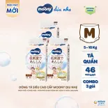 Combo 3 Tã quần organic siêu cao cấp Moony Dịu nhẹ M46/L36/XL32- BAO BÌ THAY ĐỔI THEO TỪNG ĐỢT NHẬP HÀNG