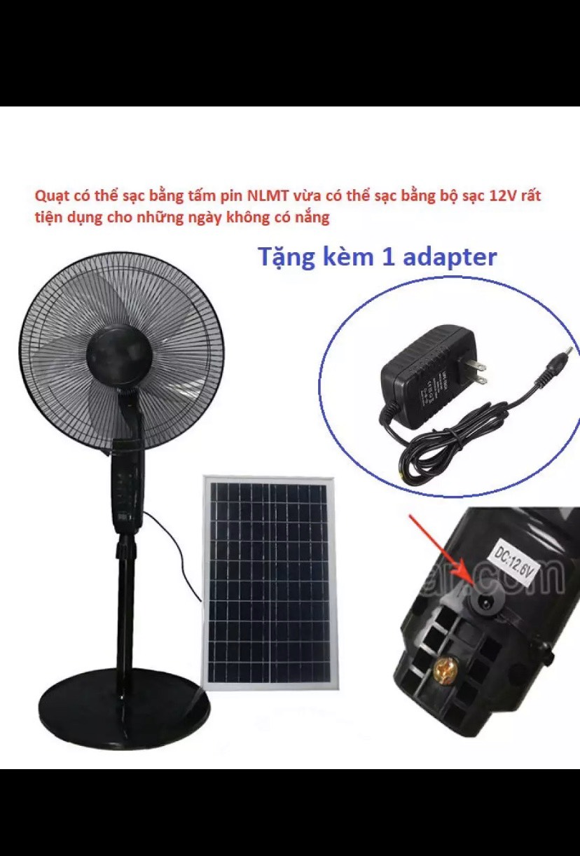 Quạt năng lượng mặt trời