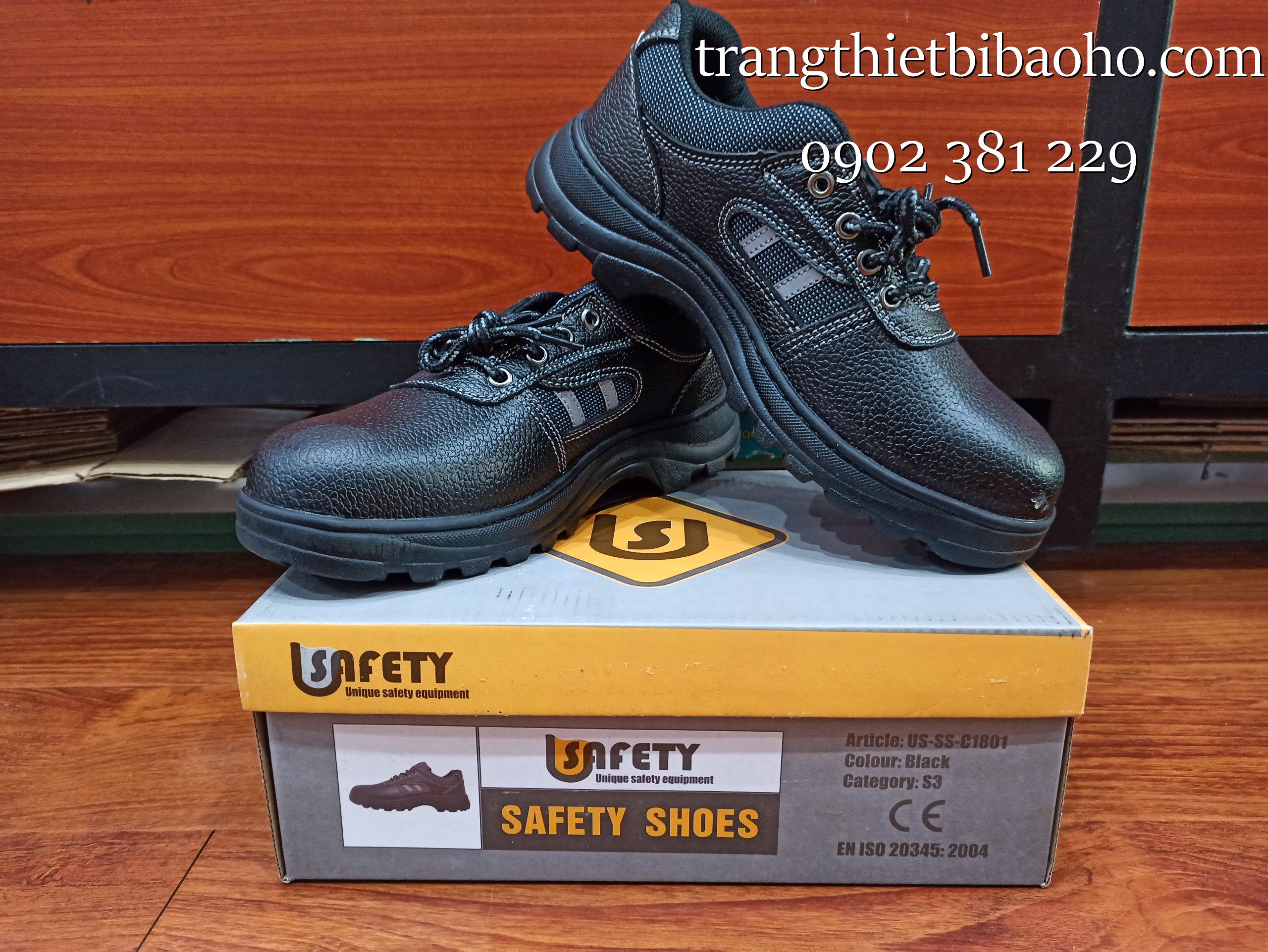 Giày bảo hộ đế thép usafety eco-c1801