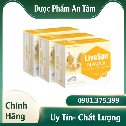 Livespo navax – dung dịch vệ sinh tai, mũi, họng dành cho trẻ sơ sinh và trẻ em