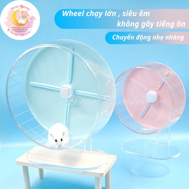 Wheel candy Yee 20-26cm cao cấp cho hamster