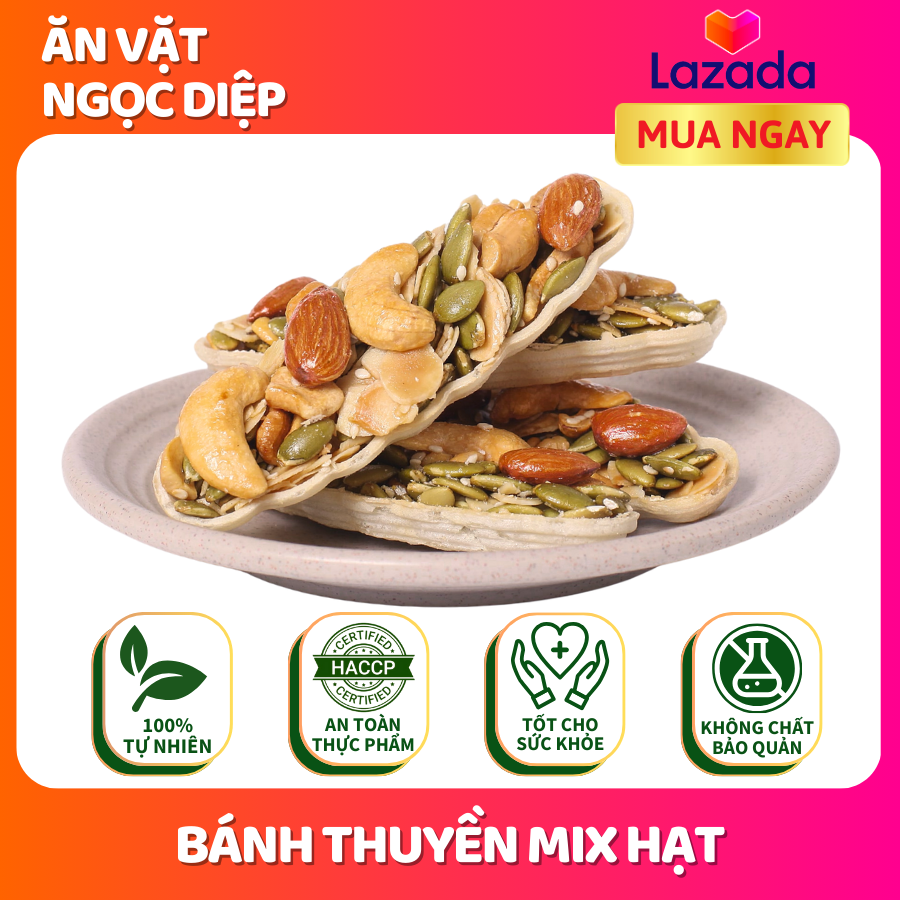 Bánh thuyền mix hạt tân lộc phát