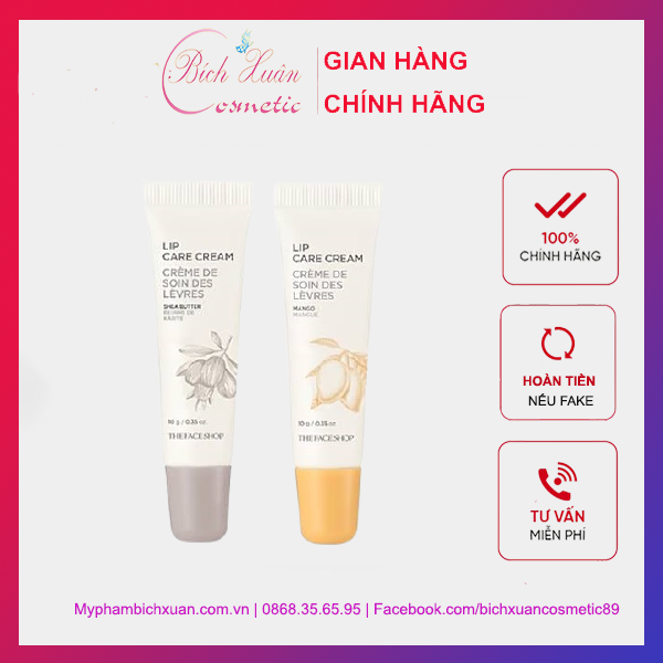 SON DƯỠNG MÔI BƠ HẠT XOÀI THE FACE SHOP