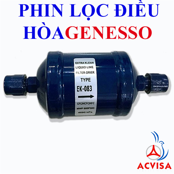 Phin lọc điều hòa genesso ø6