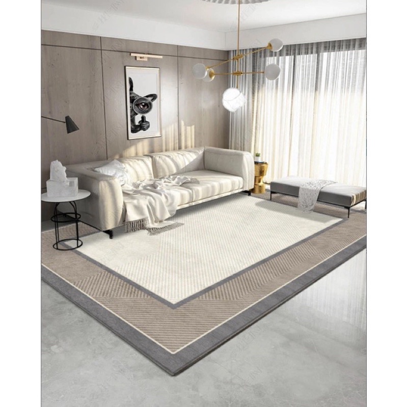 Thảm trải sàn nỉ lì Bali decor phòng khách 1m6x2m và 2mx3m