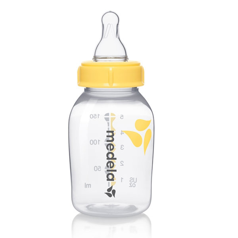 01 Bình Trữ Sữa Medela 150ml, 250ml New, không núm ty đi kèm