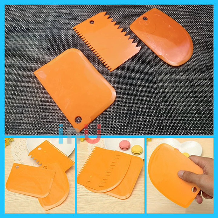 HCM - Bộ 3 dao cắt bột phết kem làm bánh