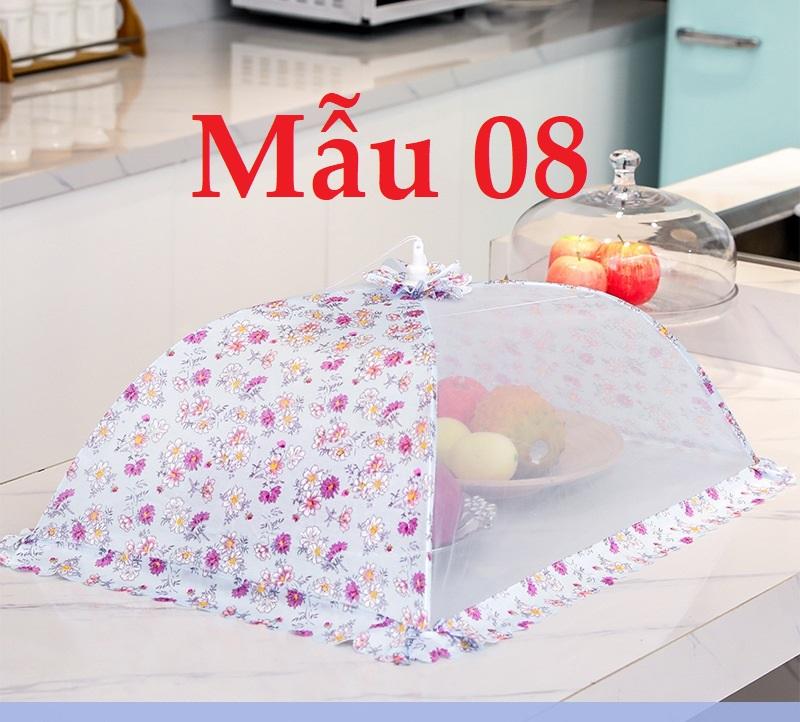 Lồng Bàn Lưới Gấp Rút Chống Côn Trùng Hình Chữ Nhật 45x70cm