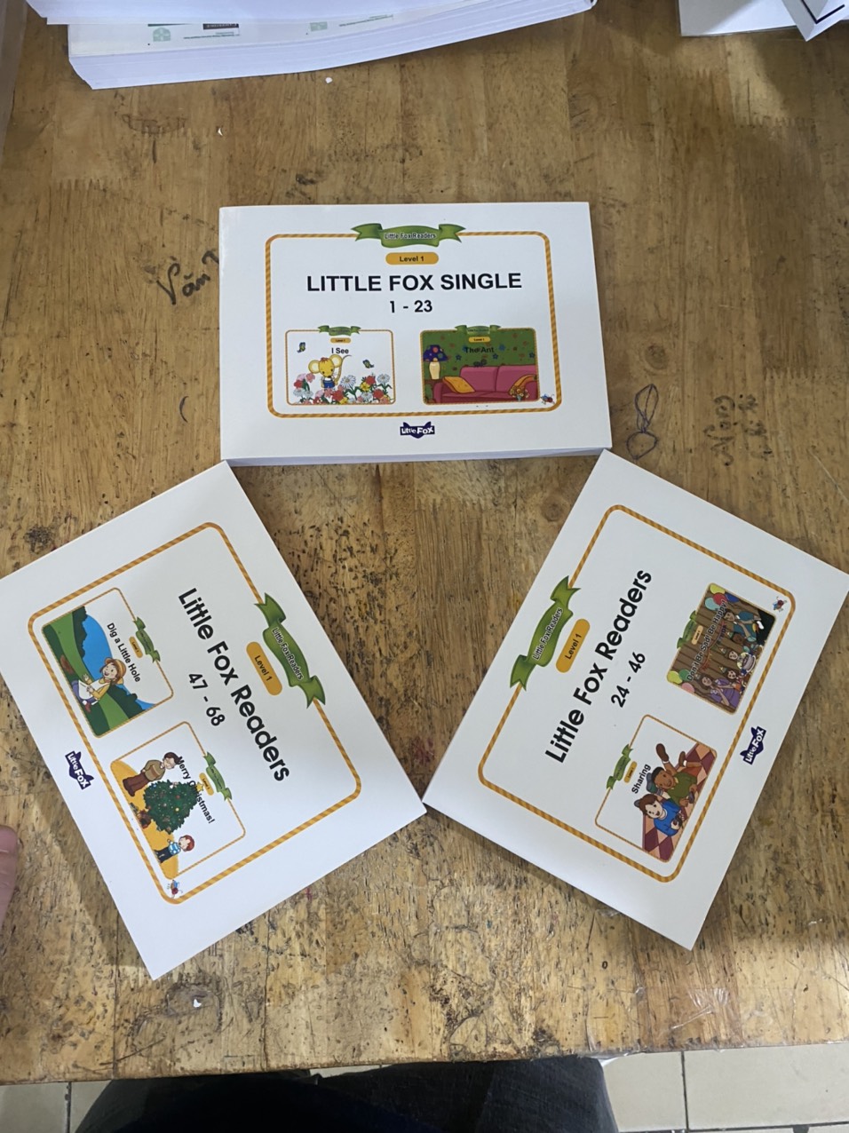 Little fox readers lever 1 single