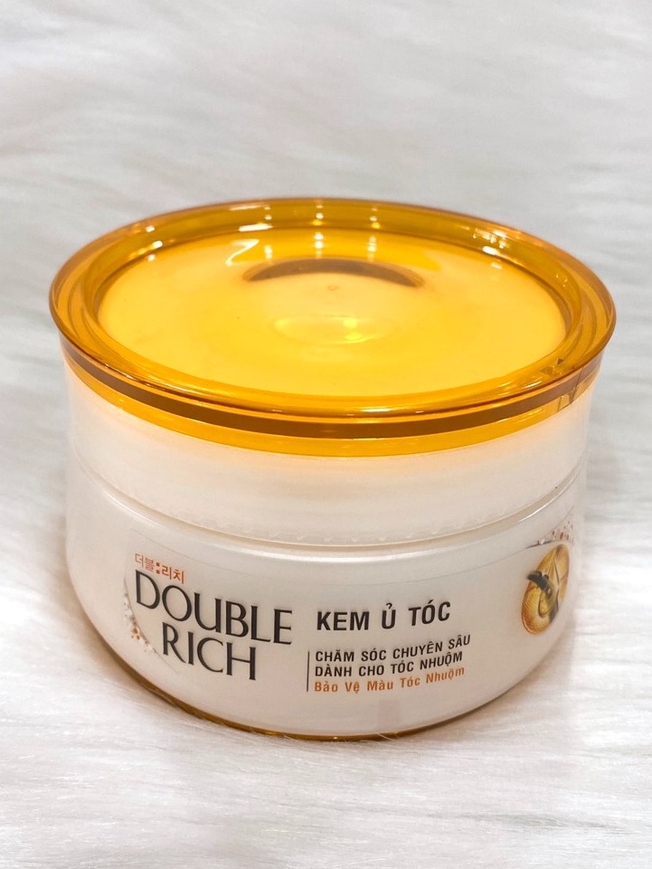 [HCM]Kem Ủ Tóc Double Rich Dành Cho Tóc Nhuộm 150ML MÀU VÀNG