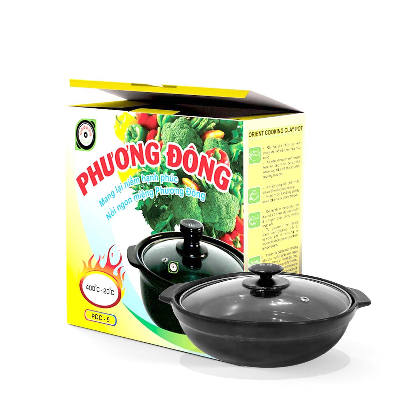 Nồi sứ cạn phương đông pdc-9