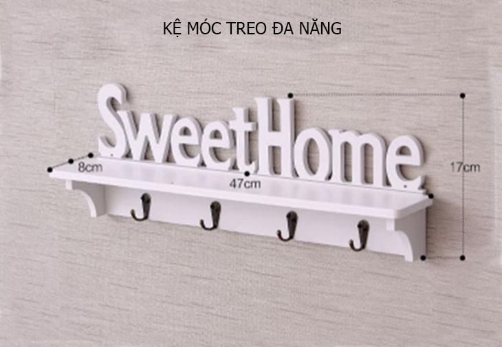 Kệ Treo Tường Trang Trí Sweet Home