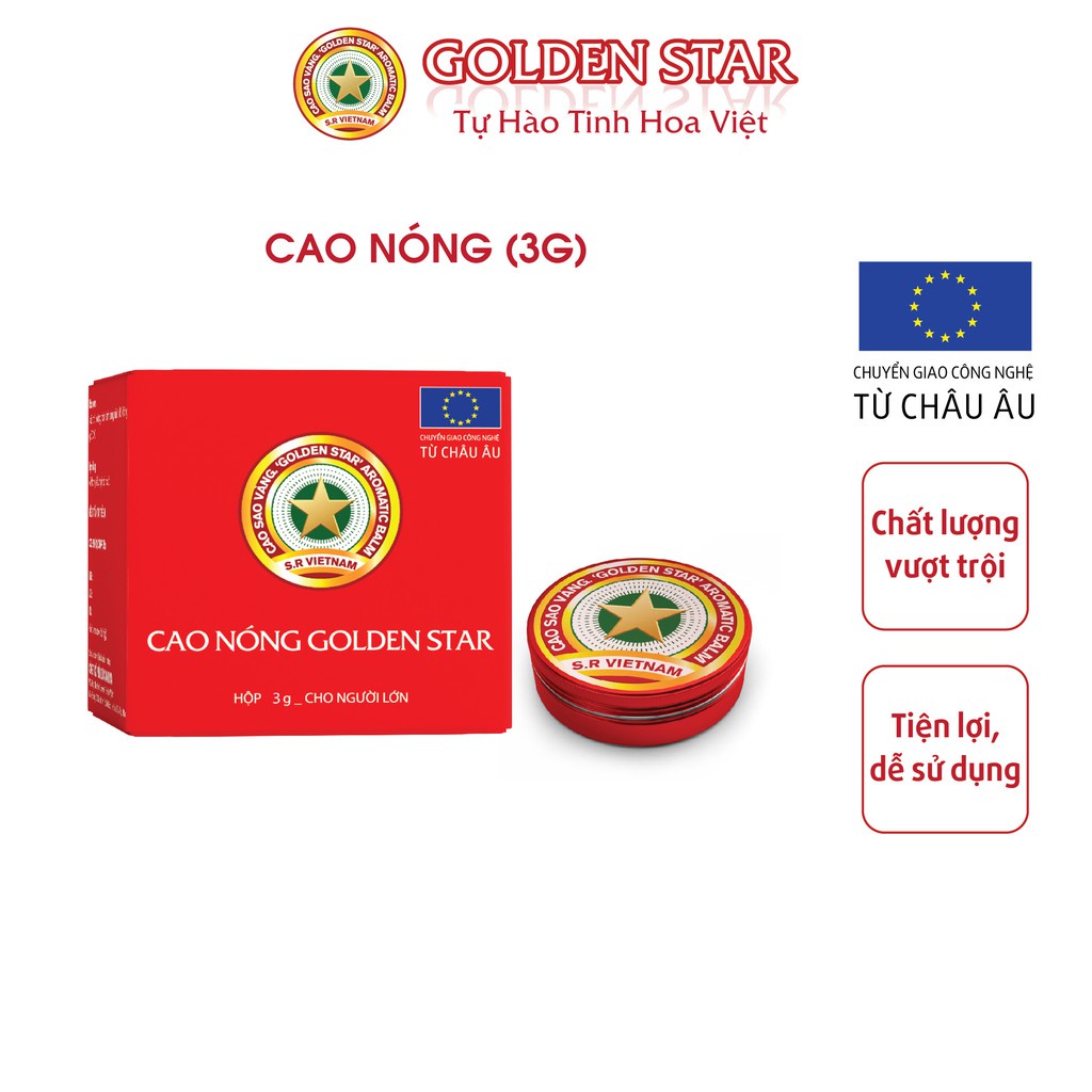 Cao sao vàng - Golden Star 3gr
