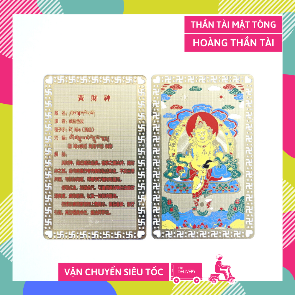 Kinh chú Hoàng Thần Tài Mật Tông - Thần tài bản mệnh tuổi Sửu tuổi Mùi tuổi Tuất tuổi Thìn cầu tài lộc giàu có