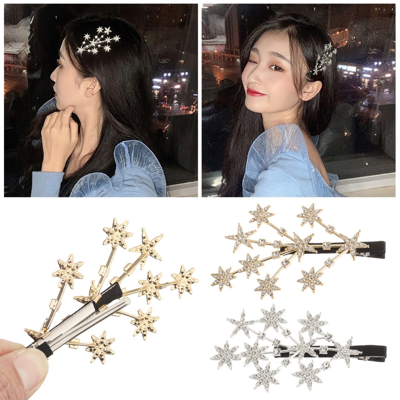 Kẹp ngôi sao phong cách hàn quốc