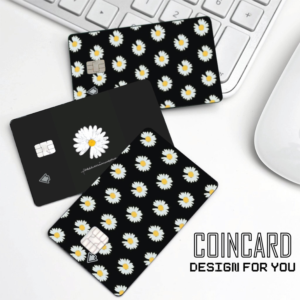 Miếng dán thẻ atm "peaceminusone" (sticker / sticker dán thẻ atm ,thẻ căn hộ | dán thẻ atm coincard