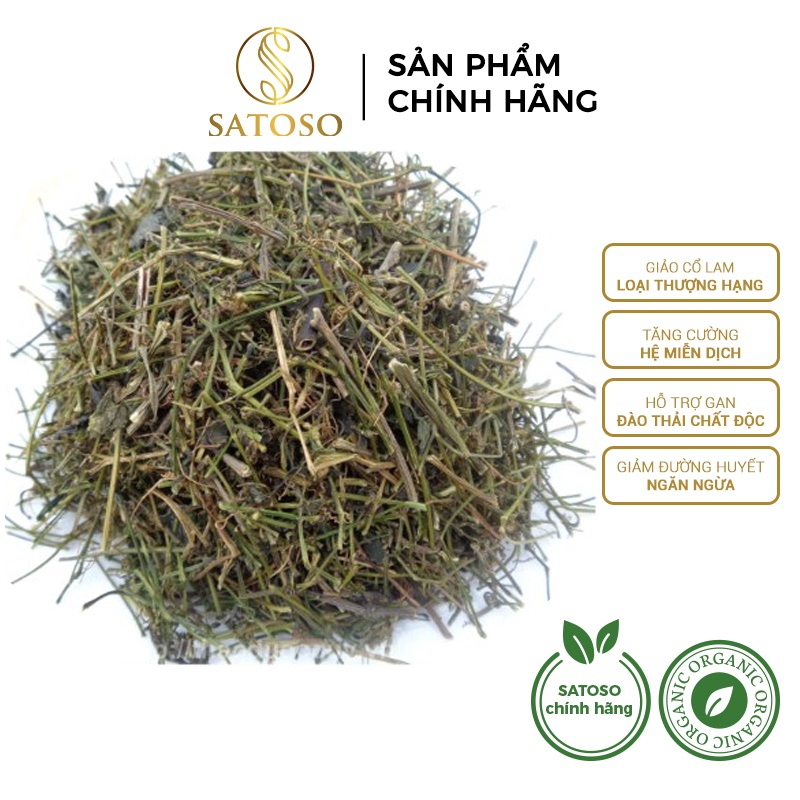Giảo Cổ Lam thượng hạng tốt cho sức khỏe SATOSO gói 1kg