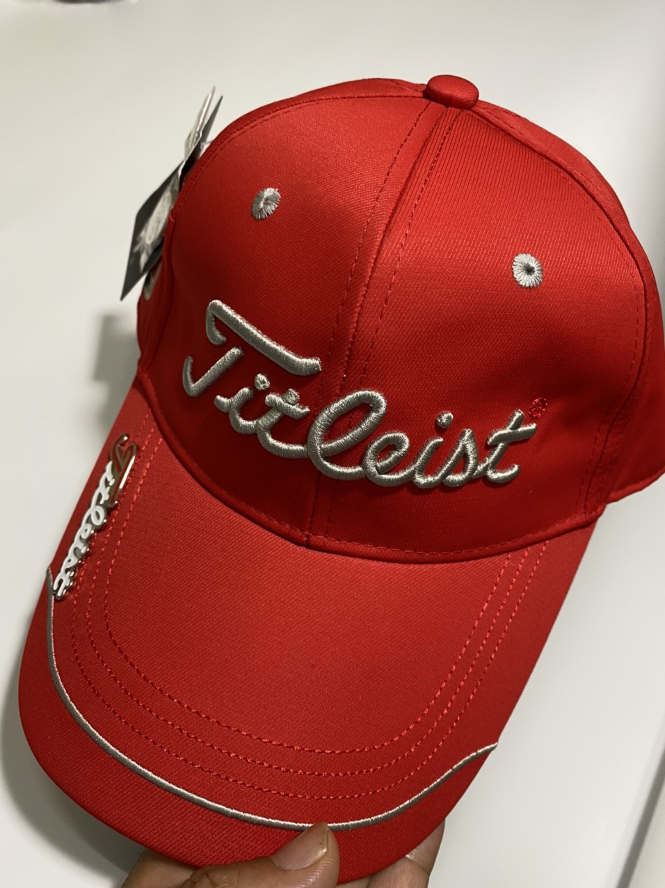 Mũ gôn nam Titleist nón lưỡi chai chống nắng chất liệu vải thỏ cẩm, mát Có nam châm, đính mác bóng