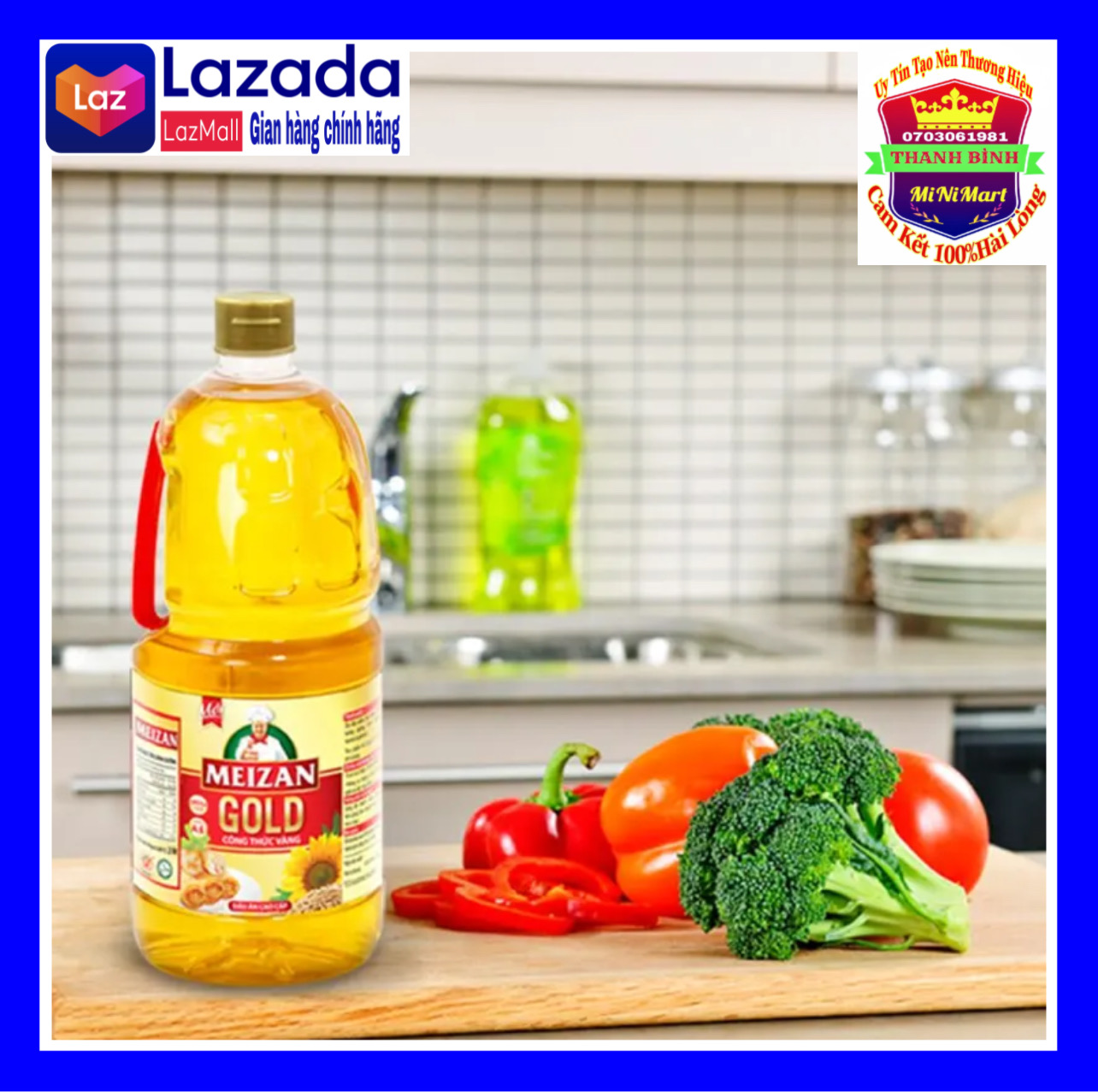 Dầu ăn Meizan Gold 2L