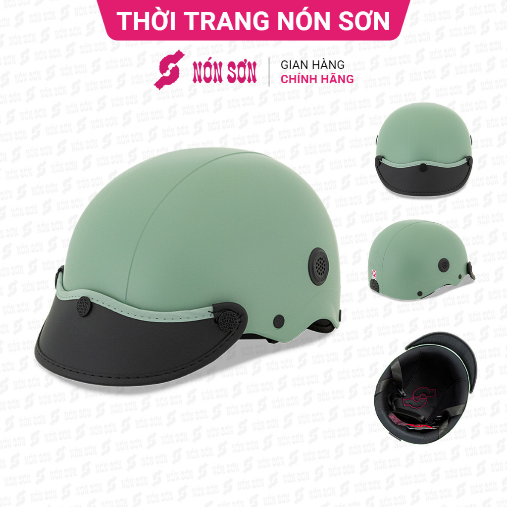 Mũ bảo hiểm lỗ thông gió nón sơn chính hãng atg-xh514