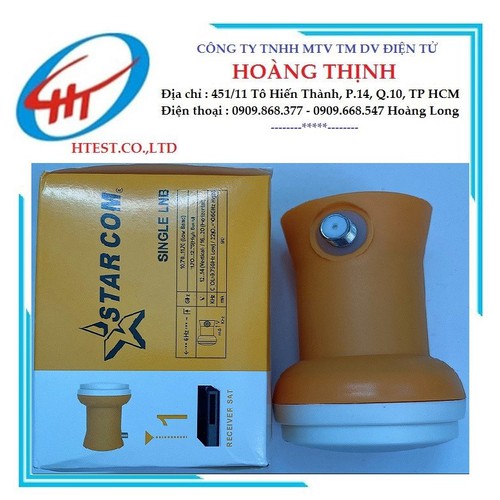 Kim thu sóng vệ tinh vinasat 1,2 KU