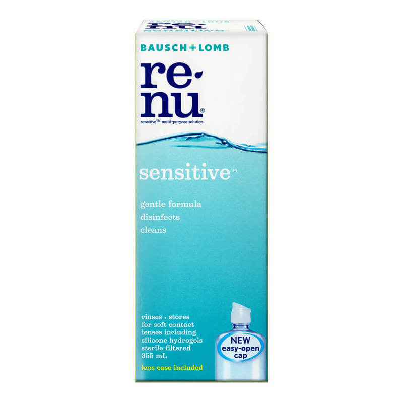 Dung Dịch Ngâm Kính áp trong Renu Sensitive 355ml Bausch + Lomb