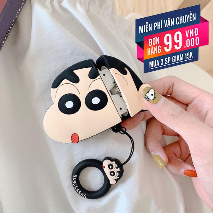 Case silicon cho tai nghe Airpods hình CuShin