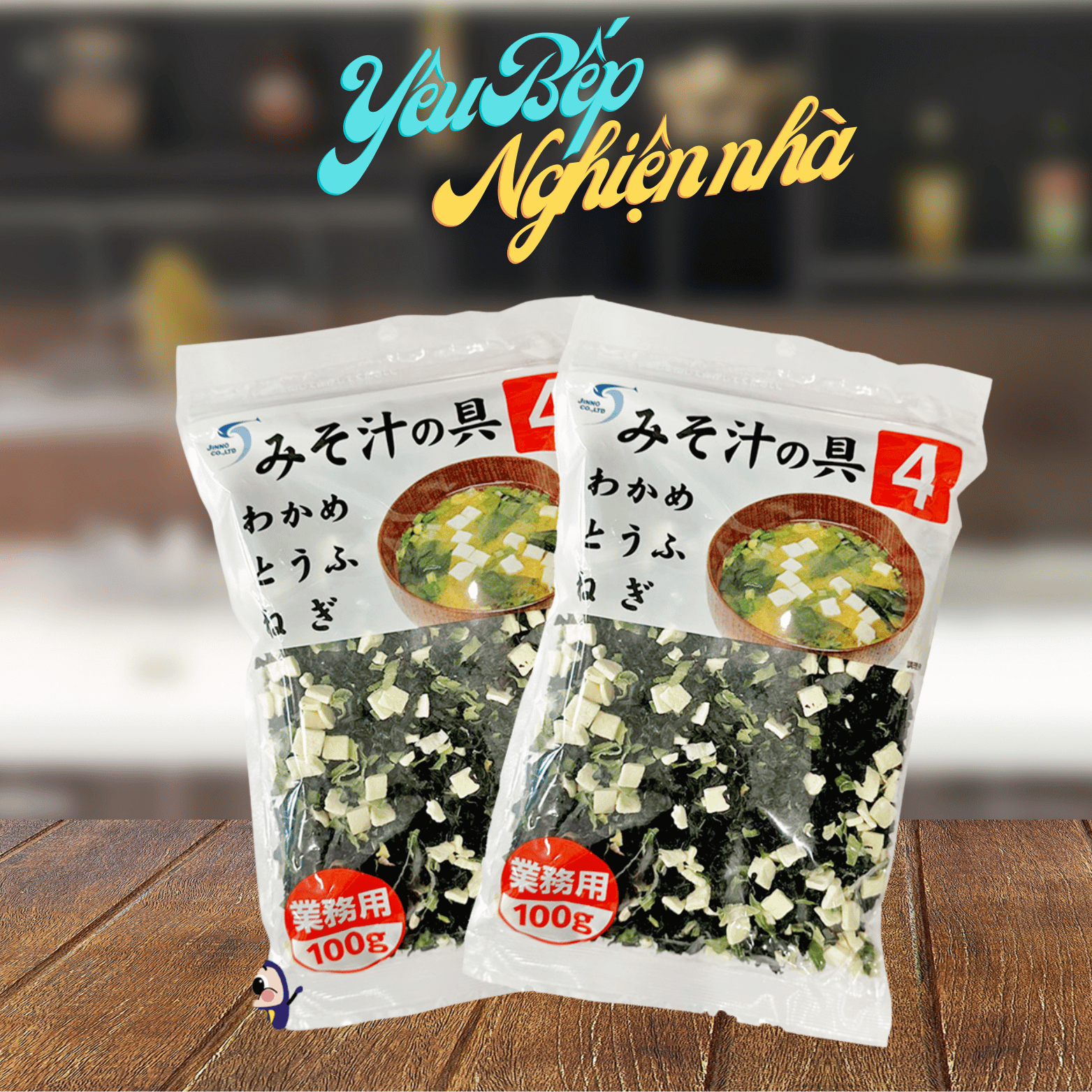 [HSD 08/2025] Canh Miso Rong biển đậu hũ sấy khô Nagatanien Nhật Bản cho bé ăn dặm gói 100g Yêu Bếp Nghiện Nhà VNM