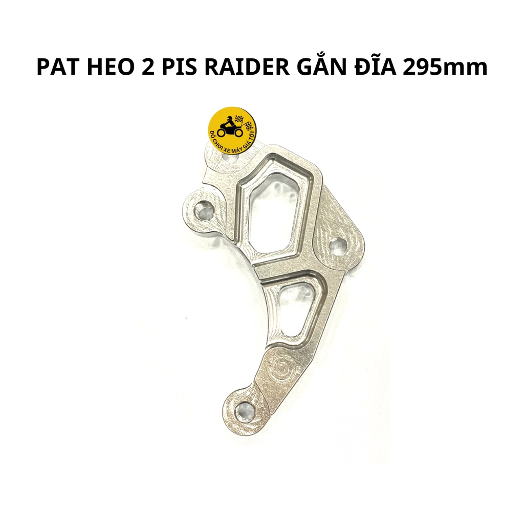 Pat heo zin hoặc heo brem/nissin gắn đĩa 290 - 295mm cho ex150 - winner - raider