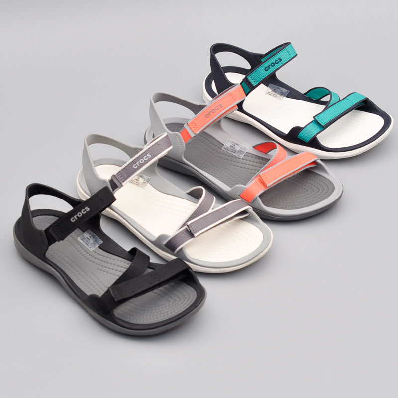 GIÀY SANDAL CHỐNG HÔI CHÂN -CROCS- WEBBING NỮ