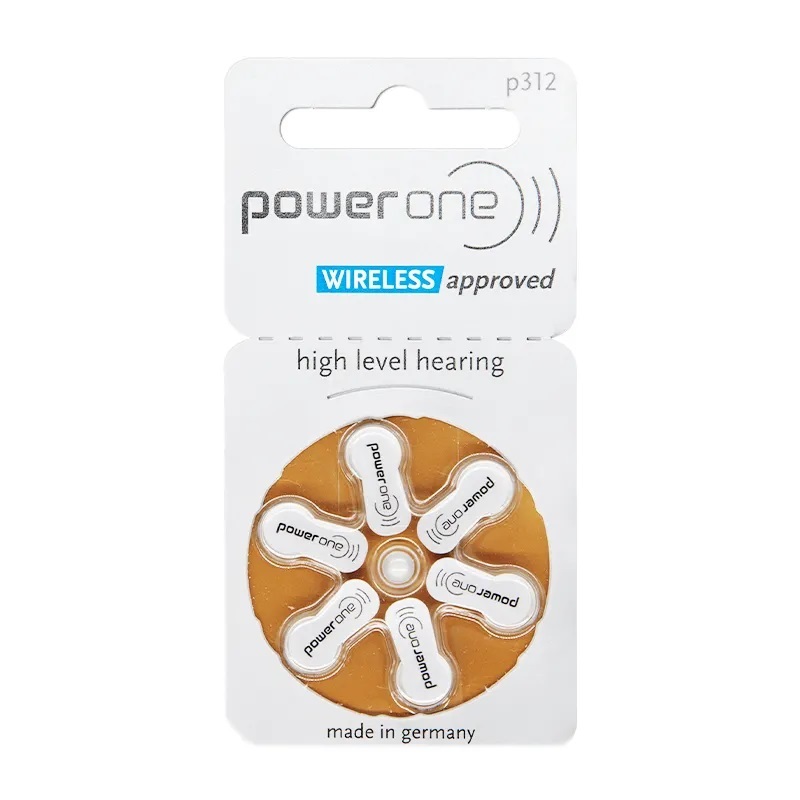 Pin máy trợ thính power one p312 a312 pr41 zine đức
