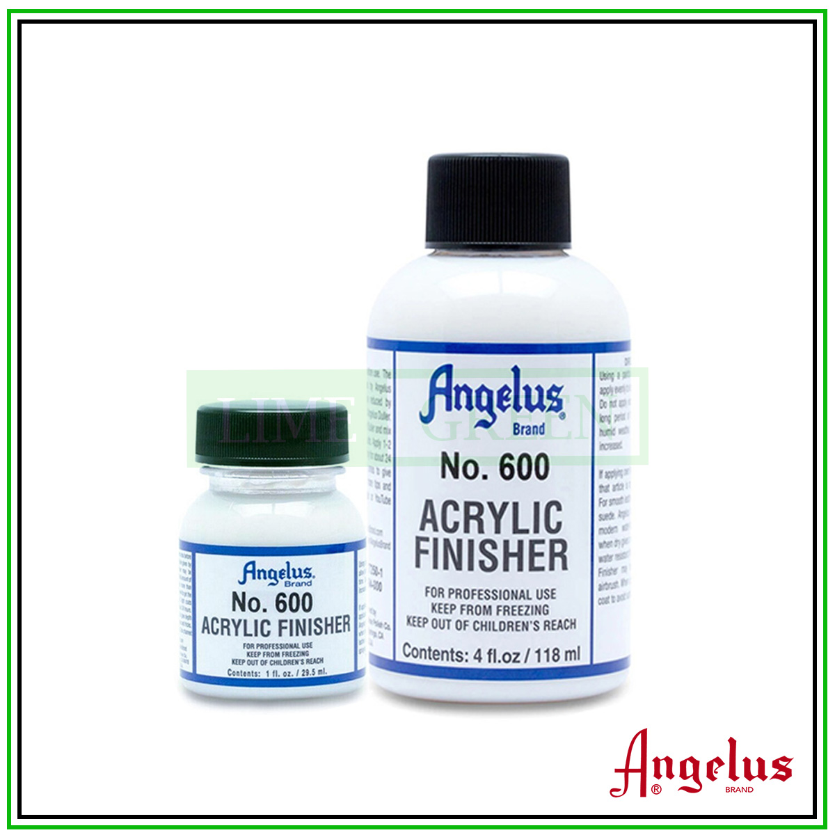 Dung dịch bảo vệ màu chính hãng angelus acrylic finisher 29.5ml/118ml