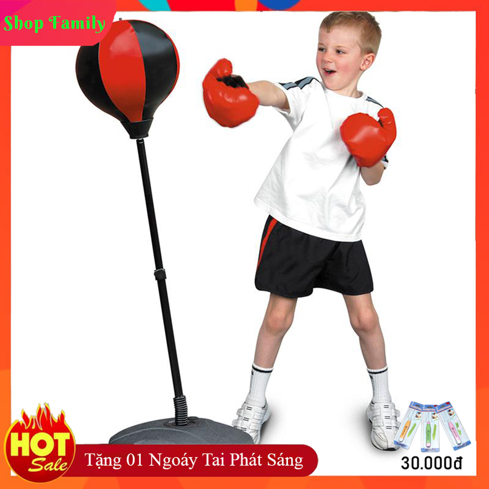 Bộ Đồ Chơi Đấm Bốc Cho Bé, Tập Cơ Tay Tại Nhà, Dụng Cụ Tập Đấm Bốc, Bộ Đồ Chơi Tập Boxing Cho Bé, Đồ Chơi Thể Thao Trẻ Em Đấm Bốc Giúp Trẻ Rèn Luyện Sức Khỏe