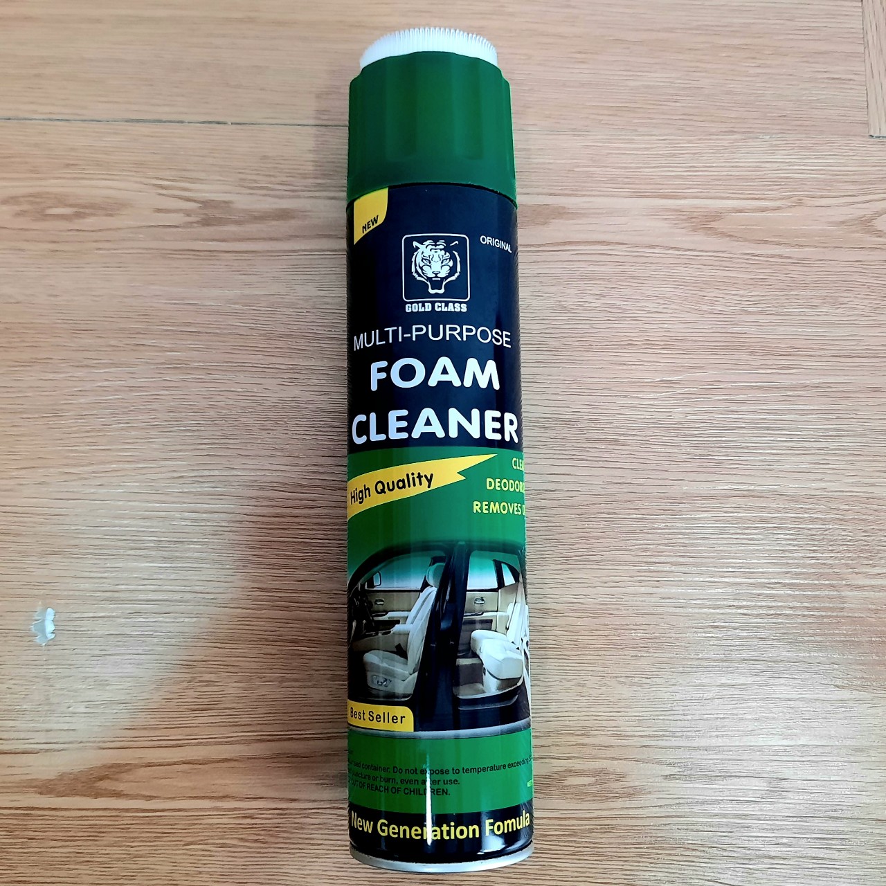 [HCM]Xịt Tẩy Rửa Vệ Sinh Nội Thất Ô Tô- Waxco Gold Class Multi-Purpose Foam Cleaner 650ml