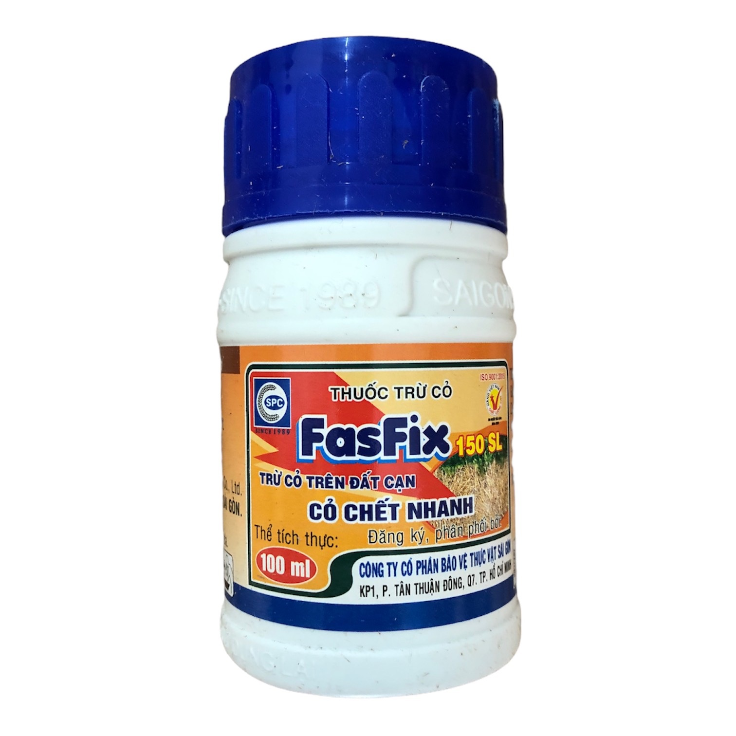 Thuốc Diệt trừ cỏ FasFix 150sl chai 100ml, diệt trừ các loại cỏ trên cạn, diệt cỏ không chọn lọc